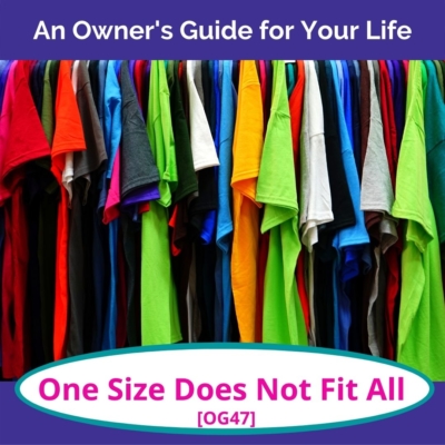 One Size Does Not Fit All